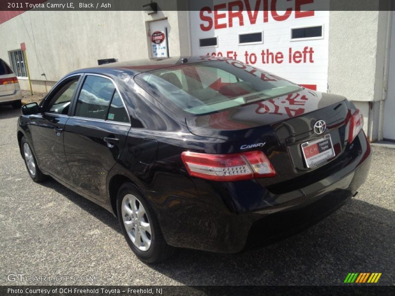Black / Ash 2011 Toyota Camry LE