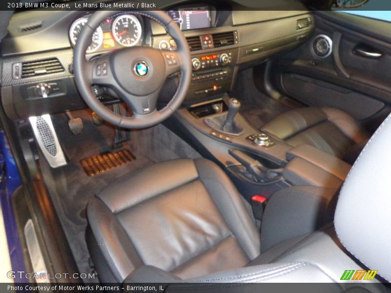 Black Interior - 2013 M3 Coupe 