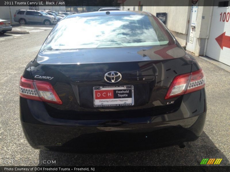 Black / Ash 2011 Toyota Camry LE