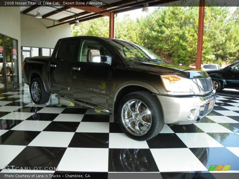 Desert Stone / Almond 2008 Nissan Titan LE Crew Cab