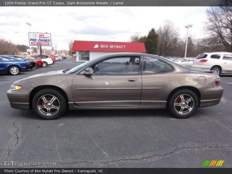 Dark Bronzemist Metallic / Camel 1999 Pontiac Grand Prix GT Coupe