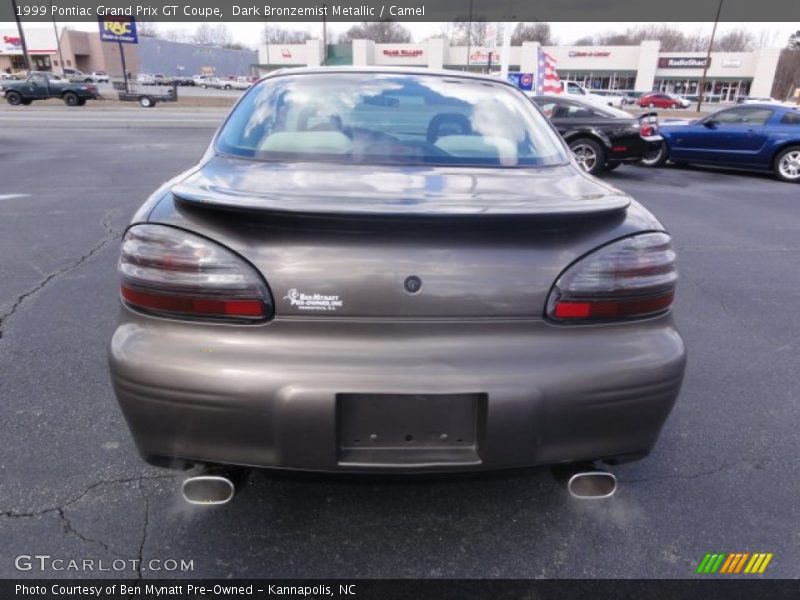 Dark Bronzemist Metallic / Camel 1999 Pontiac Grand Prix GT Coupe