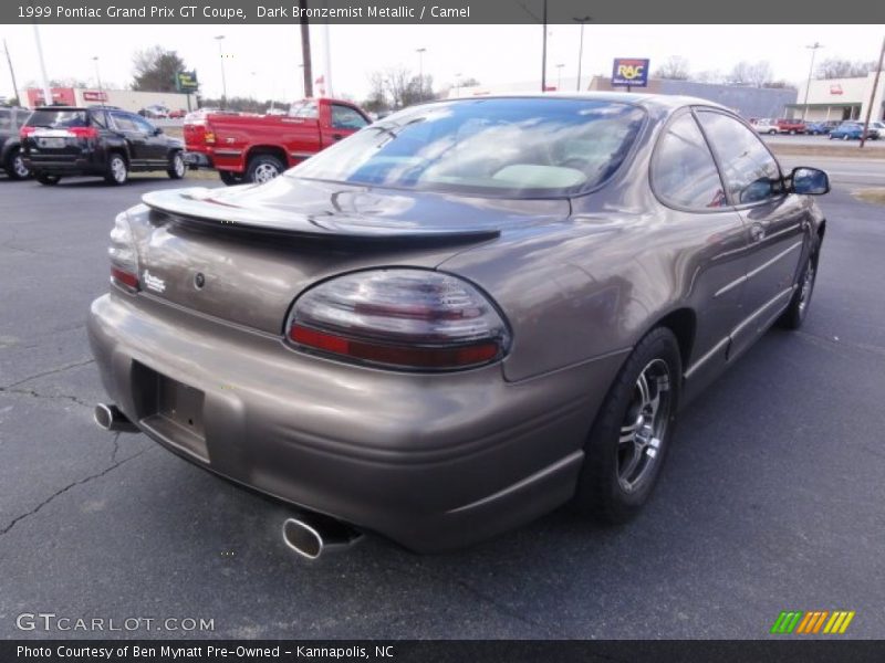 Dark Bronzemist Metallic / Camel 1999 Pontiac Grand Prix GT Coupe