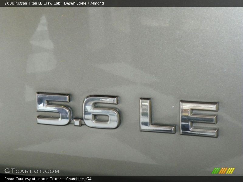 Desert Stone / Almond 2008 Nissan Titan LE Crew Cab