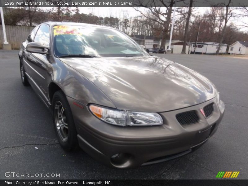 Dark Bronzemist Metallic / Camel 1999 Pontiac Grand Prix GT Coupe