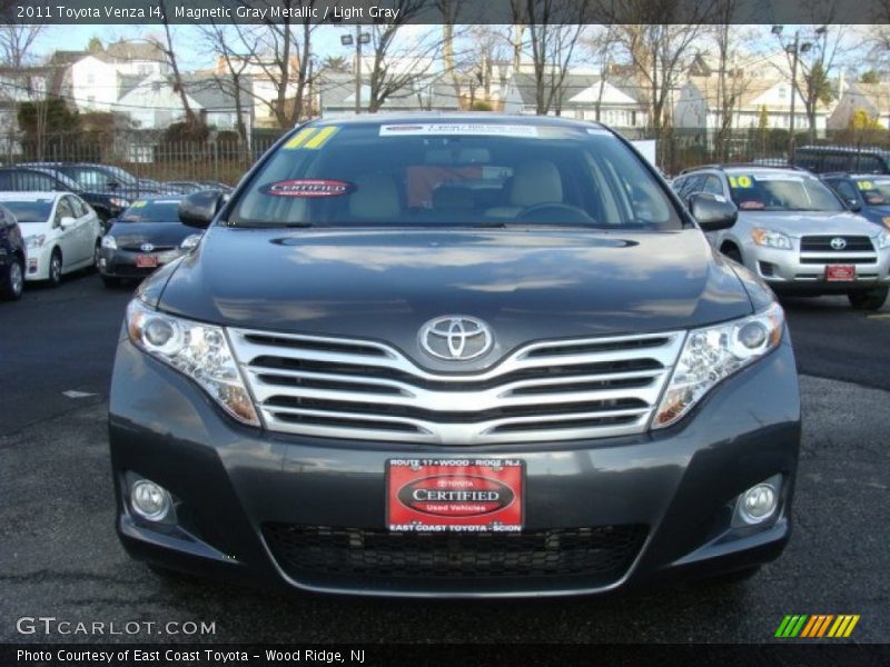 Magnetic Gray Metallic / Light Gray 2011 Toyota Venza I4