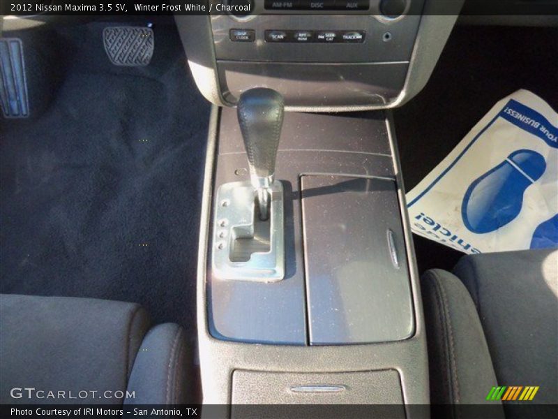 Winter Frost White / Charcoal 2012 Nissan Maxima 3.5 SV
