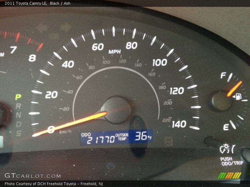 Black / Ash 2011 Toyota Camry LE