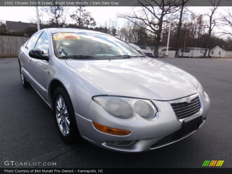 Bright Silver Metallic / Dark Slate Gray 2002 Chrysler 300 M Sedan