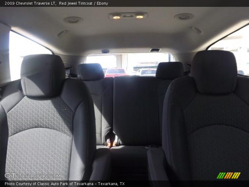 Red Jewel Tintcoat / Ebony 2009 Chevrolet Traverse LT