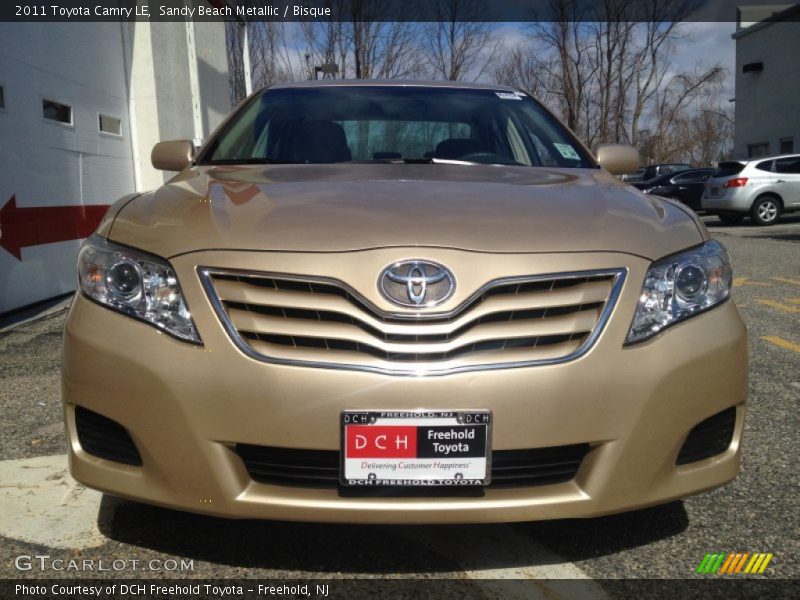 Sandy Beach Metallic / Bisque 2011 Toyota Camry LE