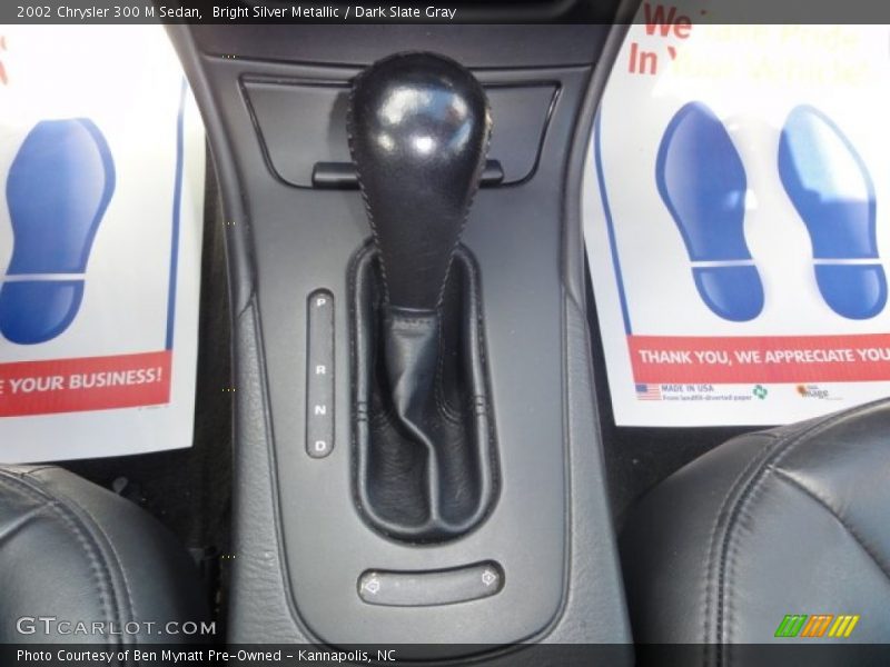 Bright Silver Metallic / Dark Slate Gray 2002 Chrysler 300 M Sedan