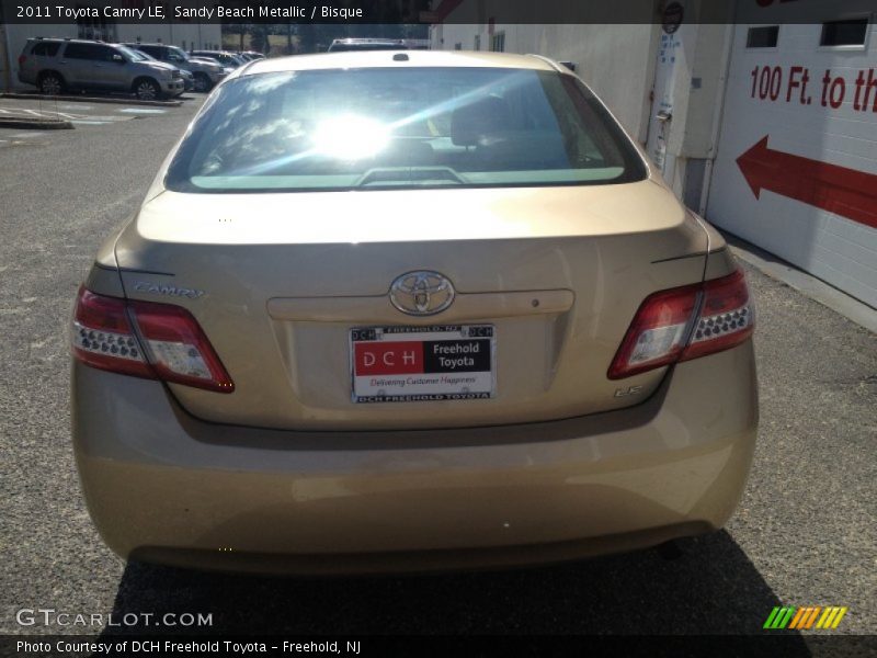 Sandy Beach Metallic / Bisque 2011 Toyota Camry LE