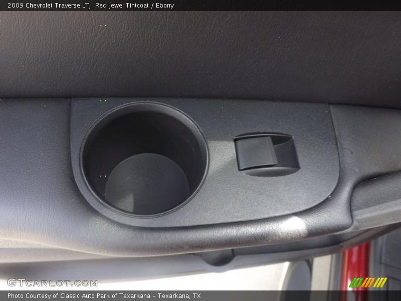 Red Jewel Tintcoat / Ebony 2009 Chevrolet Traverse LT