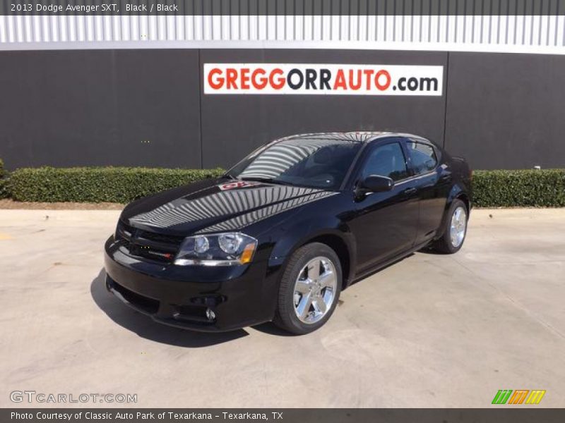 Black / Black 2013 Dodge Avenger SXT