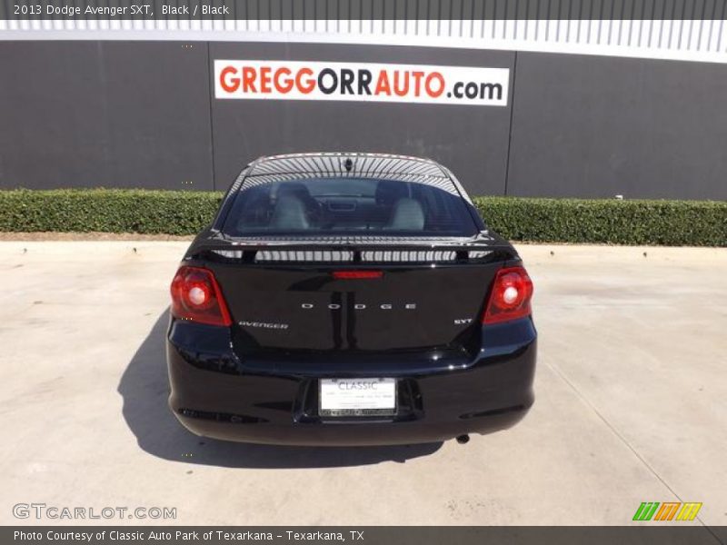 Black / Black 2013 Dodge Avenger SXT