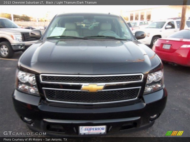 Black / Light Titanium/Dark Titanium 2013 Chevrolet Suburban LT