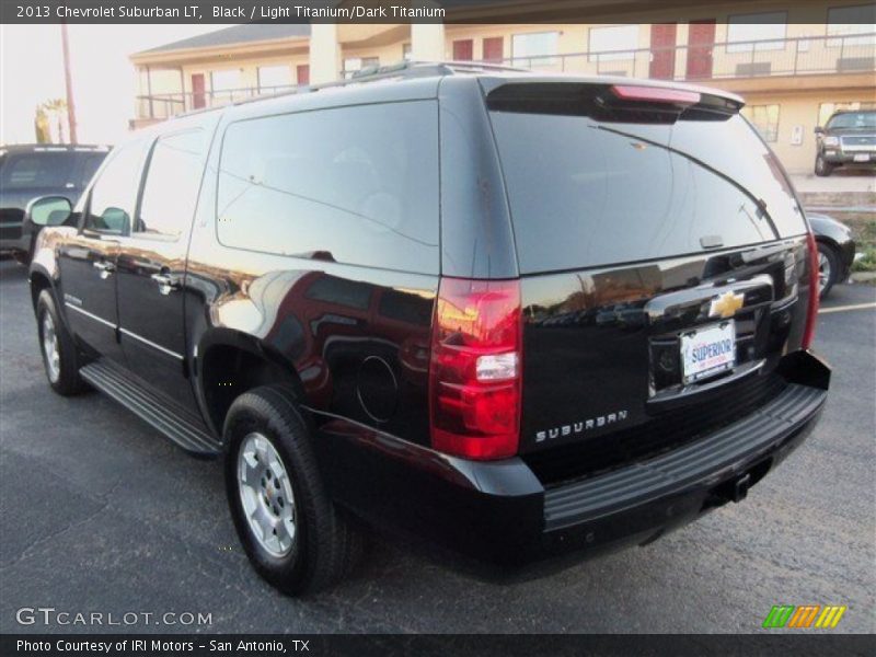 Black / Light Titanium/Dark Titanium 2013 Chevrolet Suburban LT