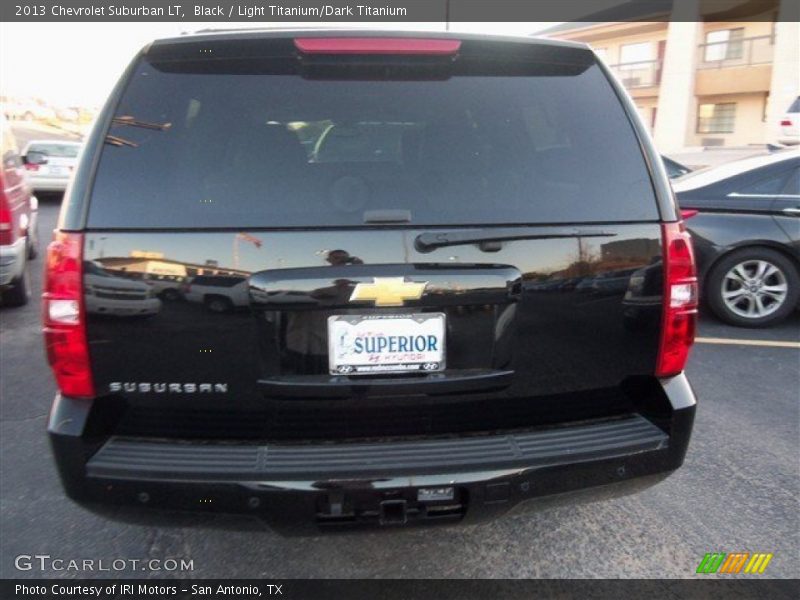 Black / Light Titanium/Dark Titanium 2013 Chevrolet Suburban LT