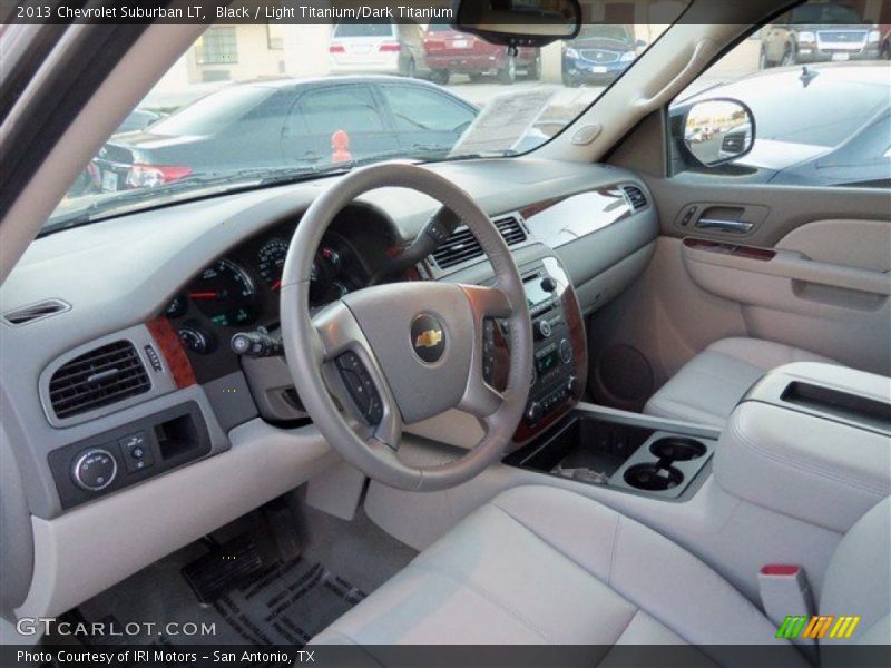 Light Titanium/Dark Titanium Interior - 2013 Suburban LT 