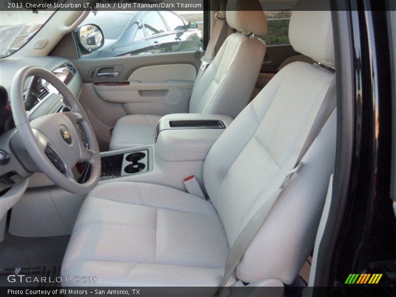 Front Seat of 2013 Suburban LT