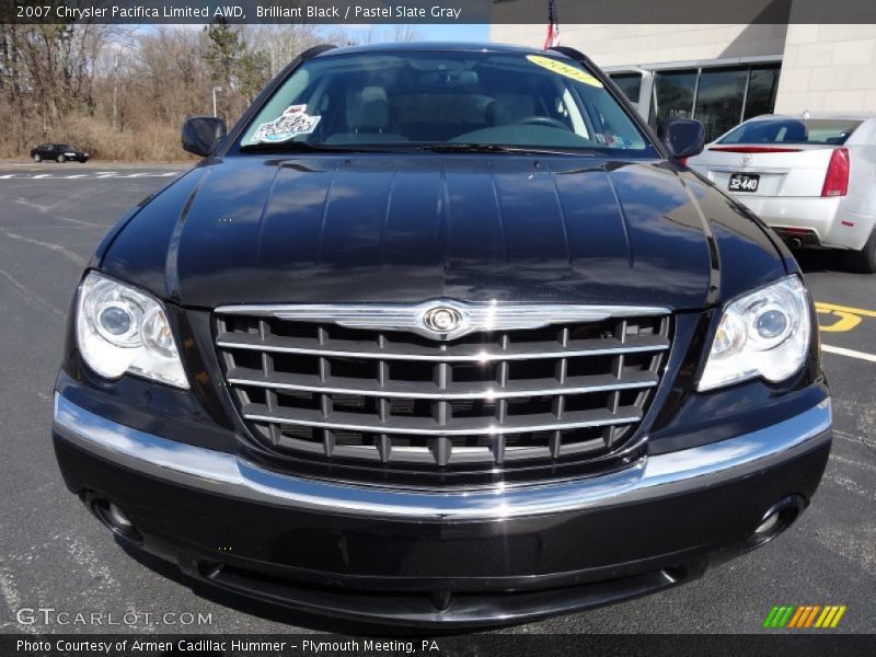 Brilliant Black / Pastel Slate Gray 2007 Chrysler Pacifica Limited AWD