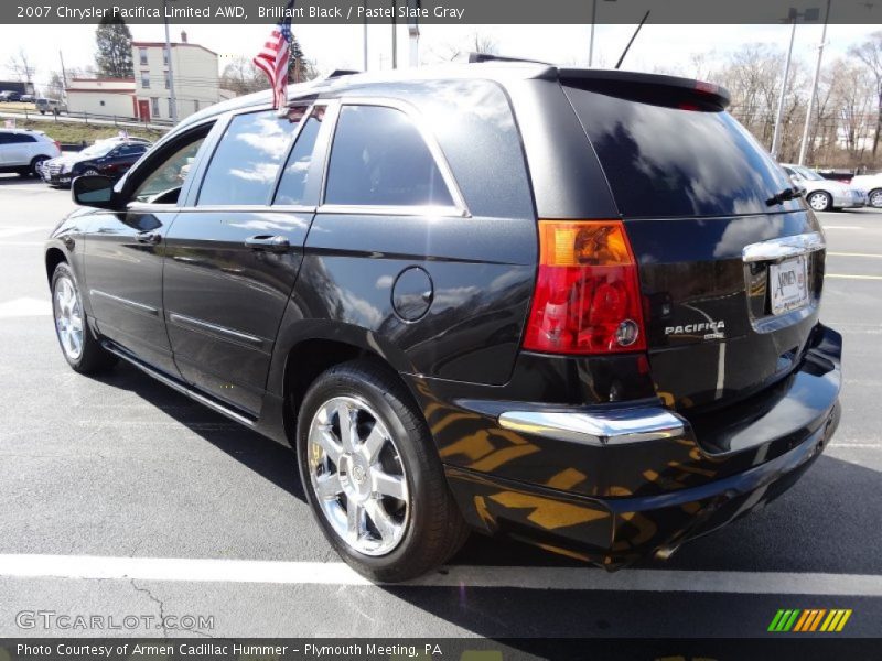 Brilliant Black / Pastel Slate Gray 2007 Chrysler Pacifica Limited AWD