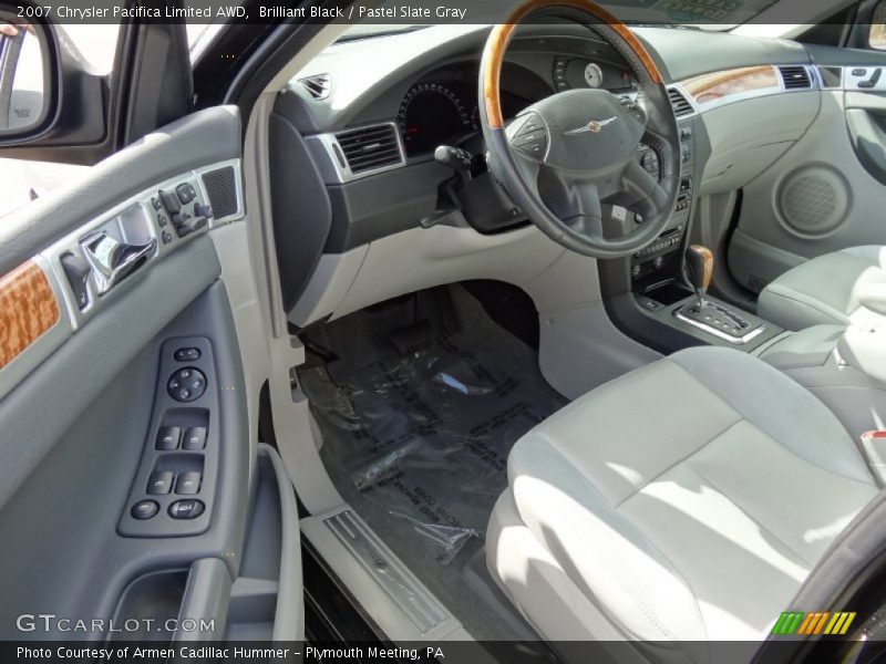 Brilliant Black / Pastel Slate Gray 2007 Chrysler Pacifica Limited AWD