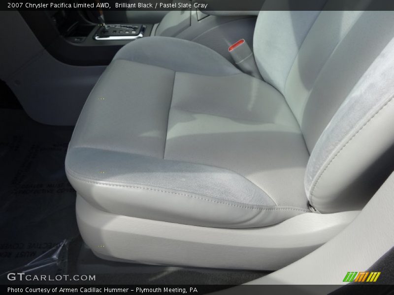 Brilliant Black / Pastel Slate Gray 2007 Chrysler Pacifica Limited AWD