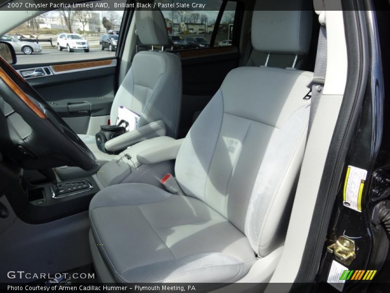 Brilliant Black / Pastel Slate Gray 2007 Chrysler Pacifica Limited AWD