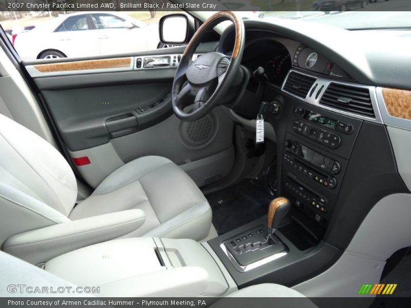 Brilliant Black / Pastel Slate Gray 2007 Chrysler Pacifica Limited AWD