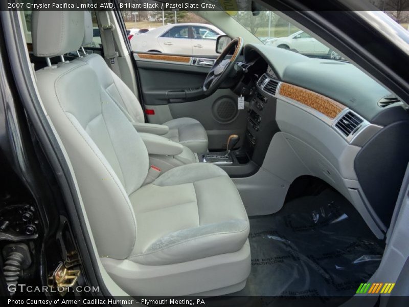 Brilliant Black / Pastel Slate Gray 2007 Chrysler Pacifica Limited AWD