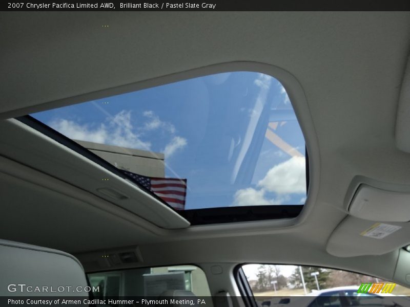 Brilliant Black / Pastel Slate Gray 2007 Chrysler Pacifica Limited AWD