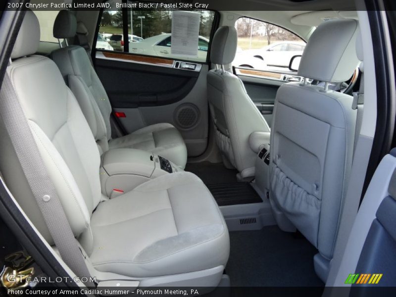 Brilliant Black / Pastel Slate Gray 2007 Chrysler Pacifica Limited AWD
