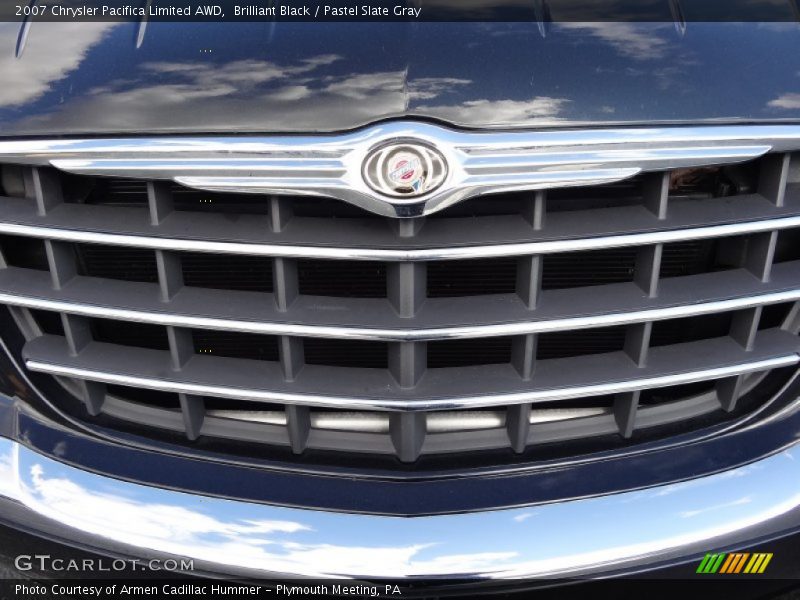 Brilliant Black / Pastel Slate Gray 2007 Chrysler Pacifica Limited AWD