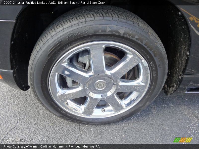 Brilliant Black / Pastel Slate Gray 2007 Chrysler Pacifica Limited AWD