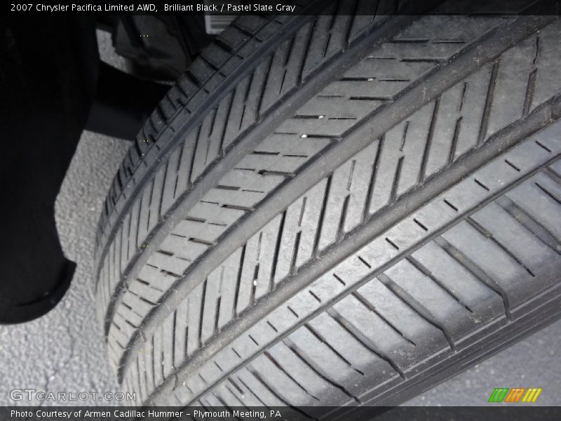 Brilliant Black / Pastel Slate Gray 2007 Chrysler Pacifica Limited AWD