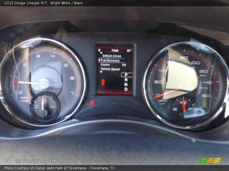 Bright White / Black 2013 Dodge Charger R/T