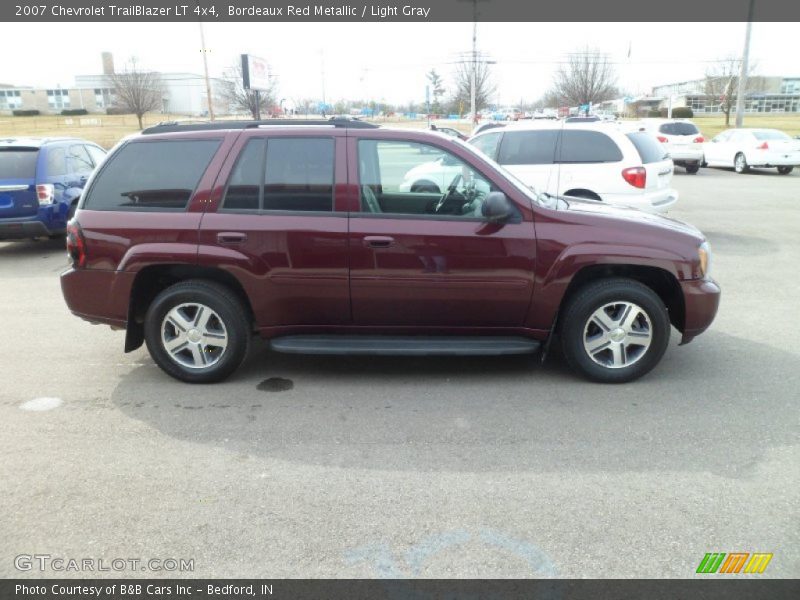 Bordeaux Red Metallic / Light Gray 2007 Chevrolet TrailBlazer LT 4x4