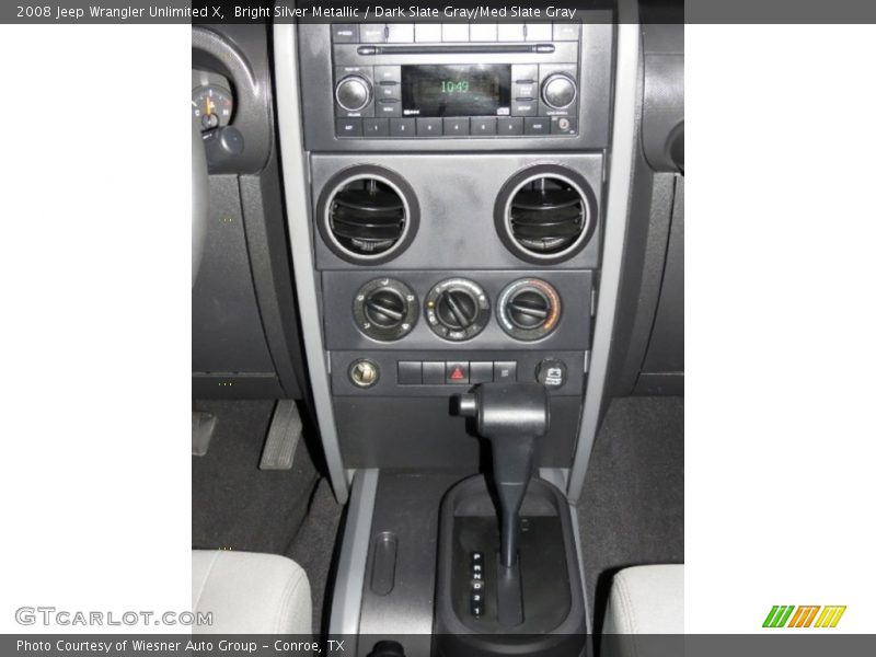 Bright Silver Metallic / Dark Slate Gray/Med Slate Gray 2008 Jeep Wrangler Unlimited X