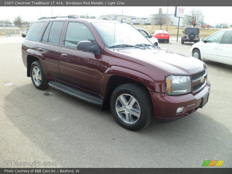 Bordeaux Red Metallic / Light Gray 2007 Chevrolet TrailBlazer LT 4x4