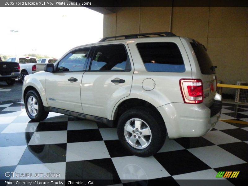 White Suede / Stone 2009 Ford Escape XLT V6