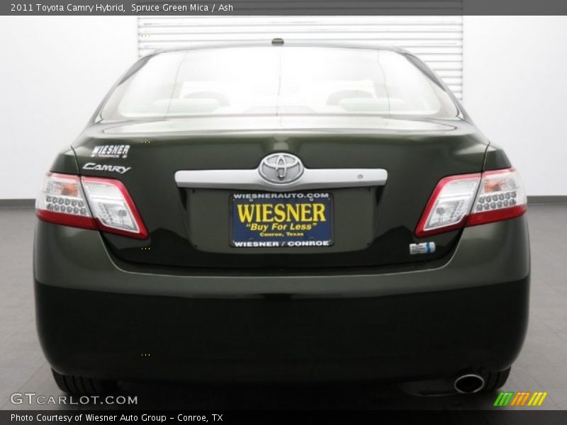 Spruce Green Mica / Ash 2011 Toyota Camry Hybrid