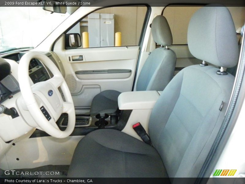 White Suede / Stone 2009 Ford Escape XLT V6