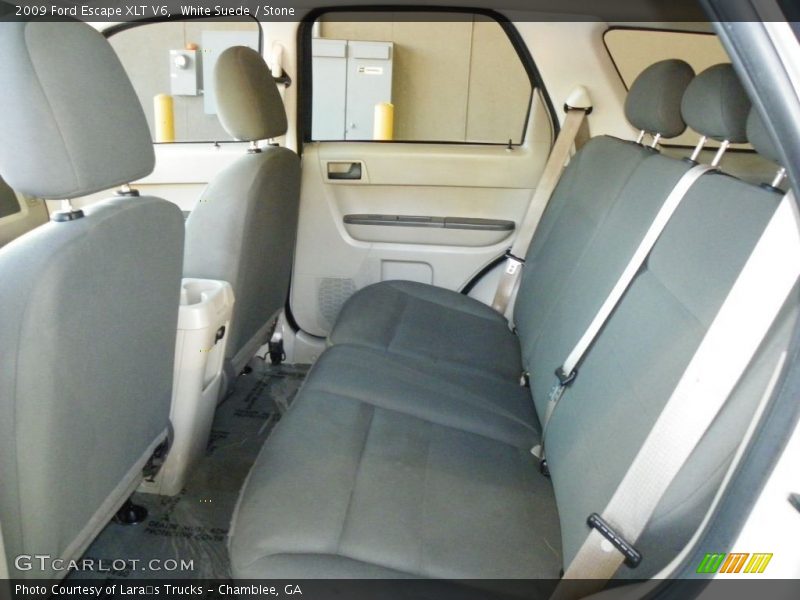 White Suede / Stone 2009 Ford Escape XLT V6