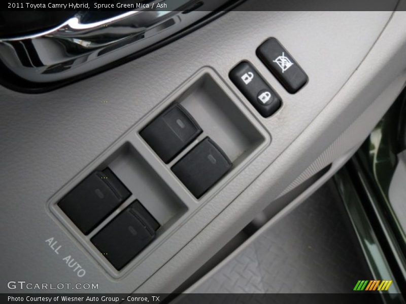 Spruce Green Mica / Ash 2011 Toyota Camry Hybrid