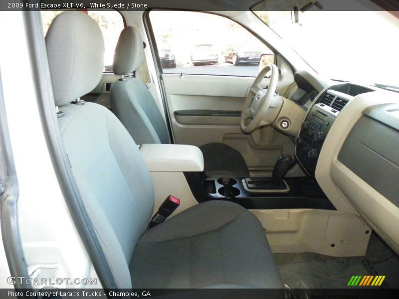 White Suede / Stone 2009 Ford Escape XLT V6