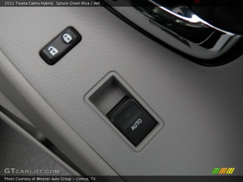 Spruce Green Mica / Ash 2011 Toyota Camry Hybrid