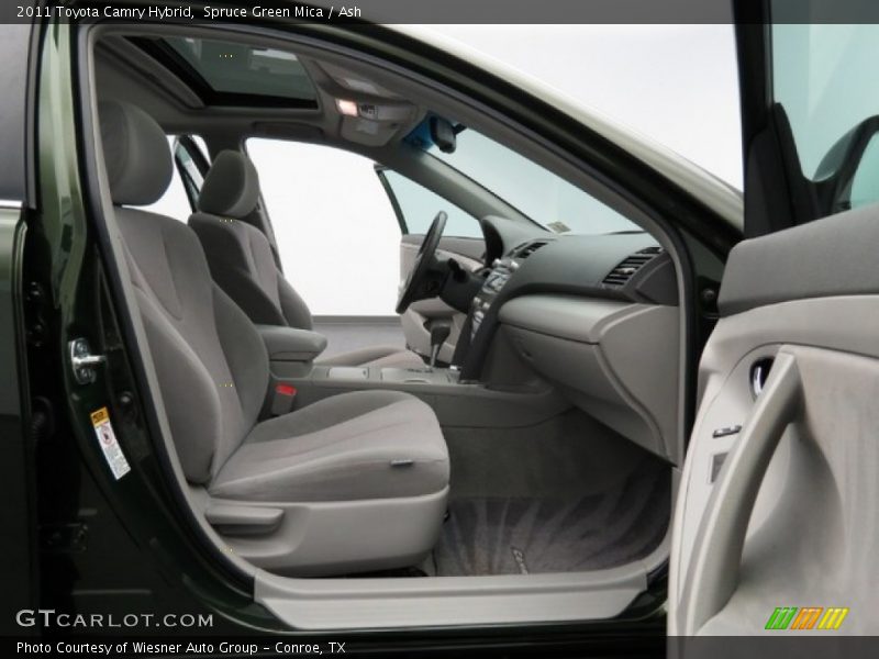 Spruce Green Mica / Ash 2011 Toyota Camry Hybrid