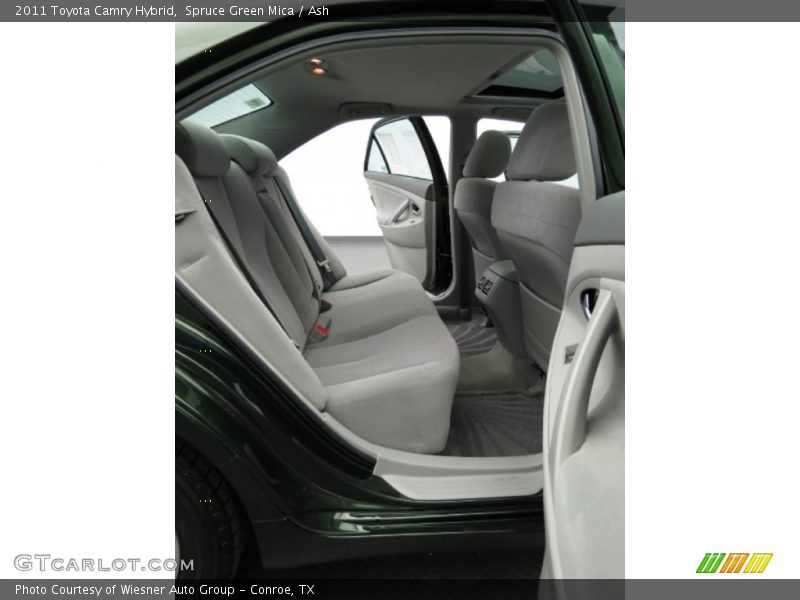 Spruce Green Mica / Ash 2011 Toyota Camry Hybrid